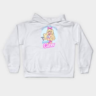 Anything You Can Do I Can Do Cuter Kids Hoodie
